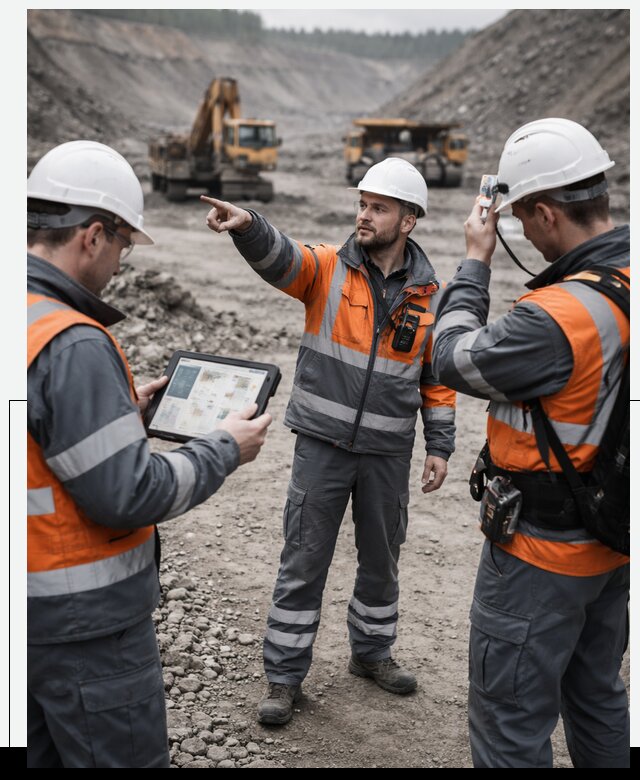 Система контроля персонала для горнодобывающей отрасли в Егорьевске