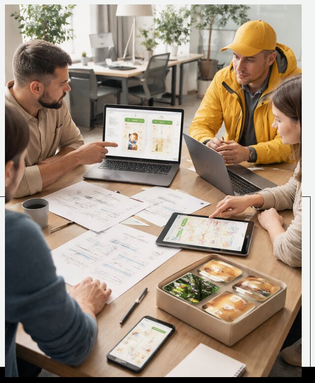 Разработка агрегатора доставки еды в Егорьевске от 15189 р., АвикейГрь